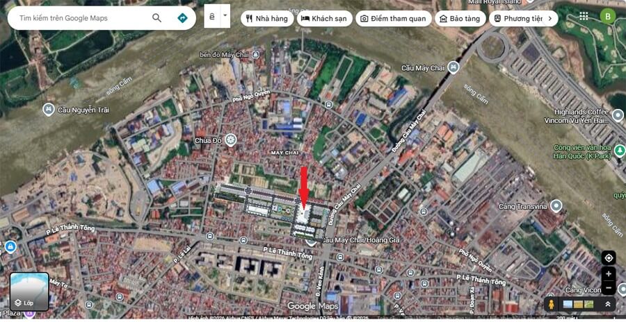 Chung cư ANmaison tọa lạc số 226 Lê Lai- Hải Phòng