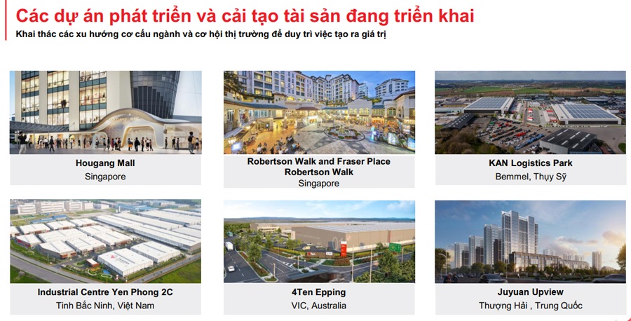 Hiện tại Fraser Property đang triển khai hàng loạt dự án lớn
