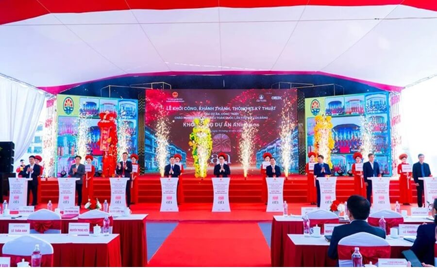 Ngày 19/12/2025 Công ty CP Hạ Tầng Gelex khởi công dựa án ANmaison Hải Phòng