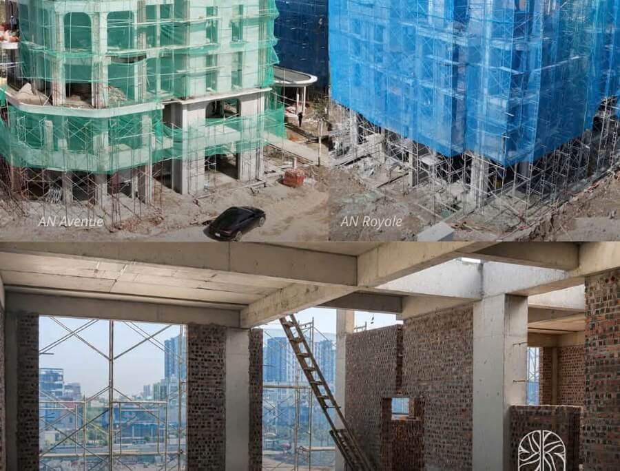 Các hạng mục về cơ bản đã hoàn thiện phần thô